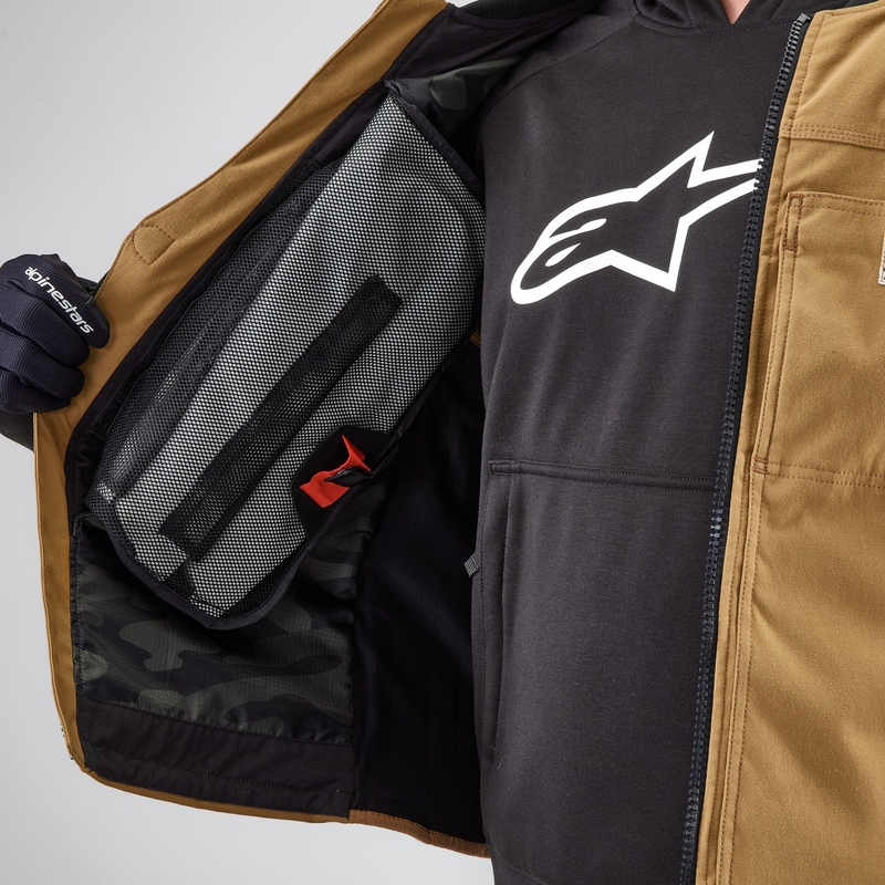 Alpinestars Tech-Air®3 V2 Canvas-System Airbagweste beige