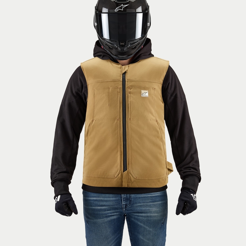 Alpinestars Tech-Air®3 V2 Canvas-System Airbagweste beige
