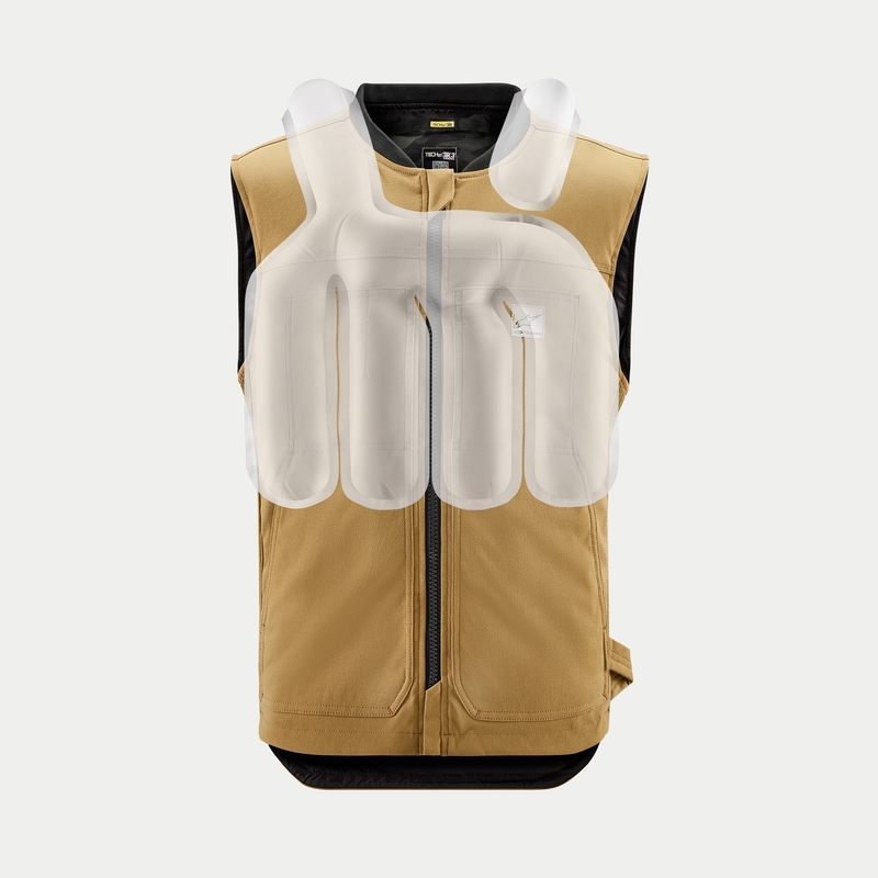 Alpinestars Tech-Air®3 V2 Canvas-System Airbagweste beige