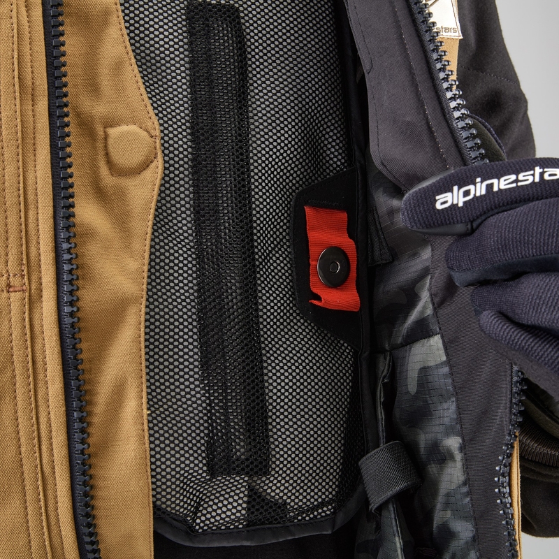 Alpinestars Tech-Air®3 V2 Canvas-System Airbagweste beige