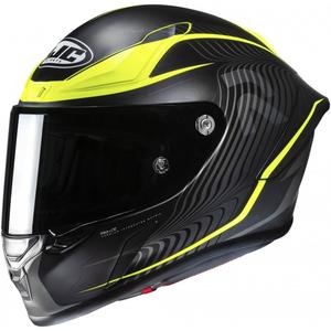 Integralhelm Motorrad HJC RPHA 1 Lovis MC3HSF schwarz-fluo gelb