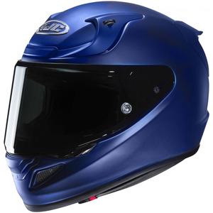 HJC RPHA 12 Solid halbflacher Integralhelm für Motorradfahrer metallic blau