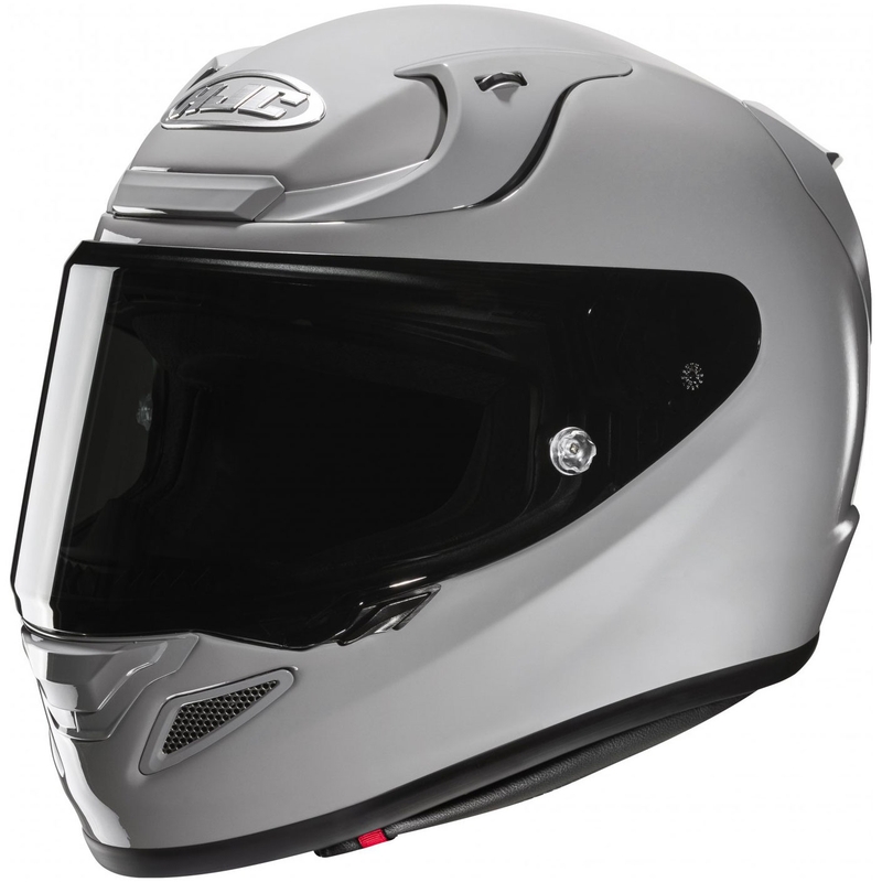 HJC RPHA 12 Solid Integralhelm für Motorradfahrer, Grau