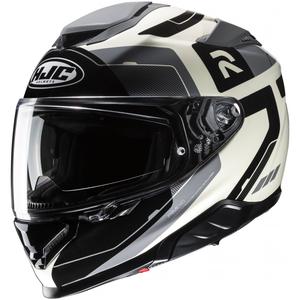 Integralhelm Motorrad HJC RPHA 71 Cozad MC5 grau-schwarz-beige