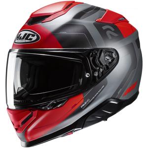 Integralhelm Motorrad HJC RPHA 71 Cozad MC1SF grau-schwarz-rot