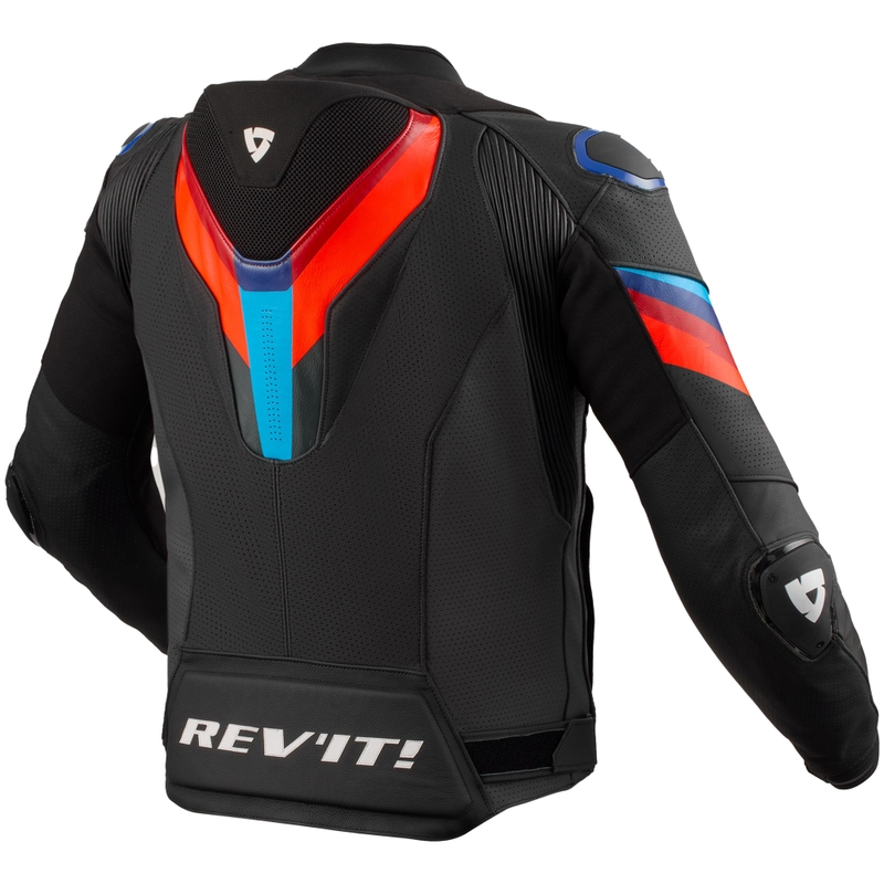 Revit Quantum 3 Pro Motorradjacke schwarz-blau