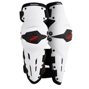 Motorrad-Knieschützer Zandona X-Treme Kneeguard weiß-schwarz