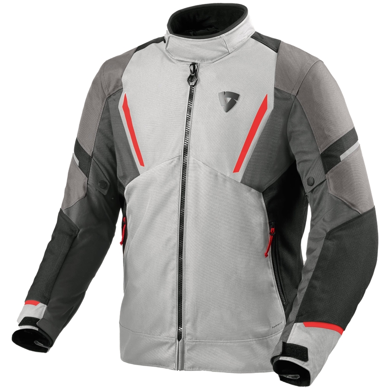 Motorradjacke Revit Undulate H2O Silber-Grau