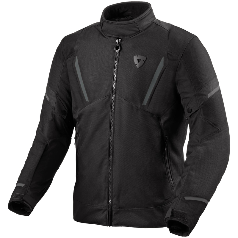 Revit Undulate H2O Motorradjacke Schwarz