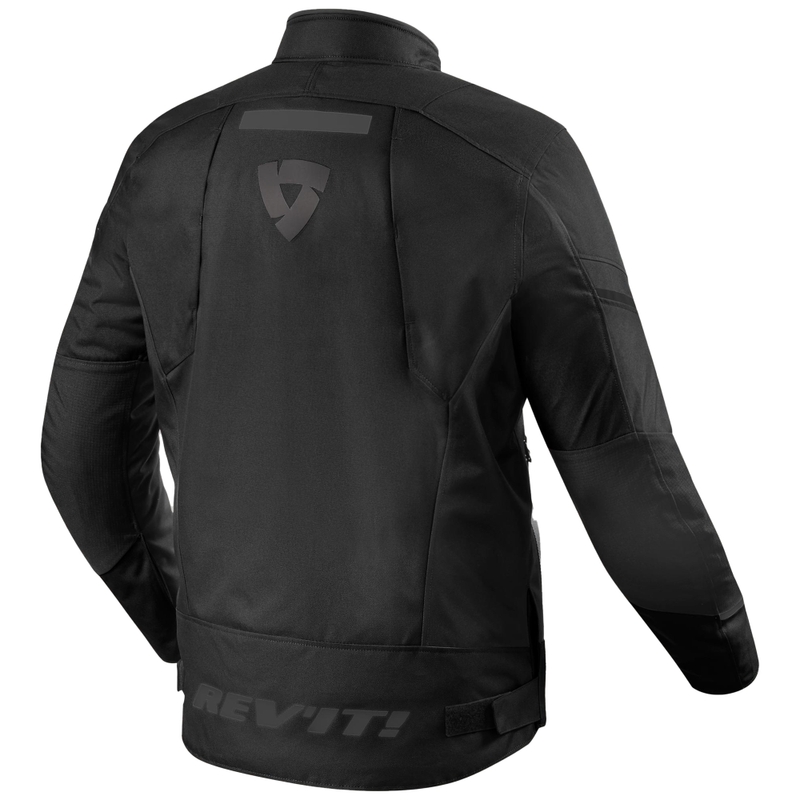 Revit Undulate H2O Motorradjacke Schwarz