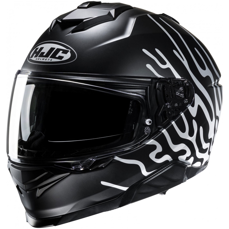 Integralhelm Motorrad HJC i71 Celos MC5SF schwarz-weiß
