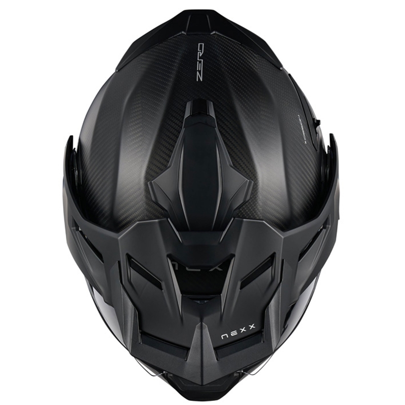 Klapphelm für Motorrad Nexx X.Lifecountry Zero PRO mattschwarz