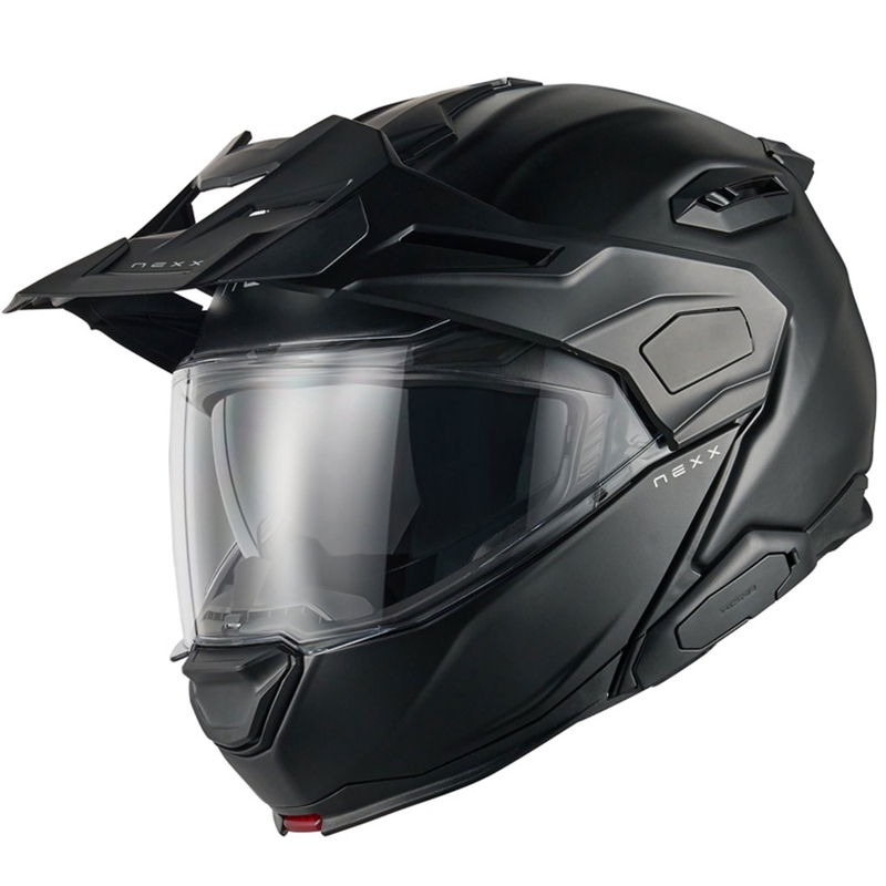 Klapphelm für Motorrad Nexx X.Lifecountry Plain mattschwarz