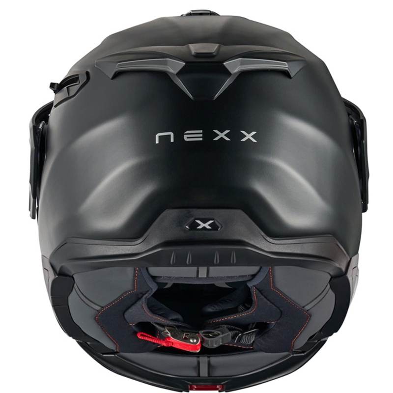 Klapphelm für Motorrad Nexx X.Lifecountry Plain mattschwarz