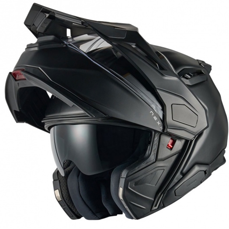 Klapphelm für Motorrad Nexx X.Lifecountry Plain mattschwarz
