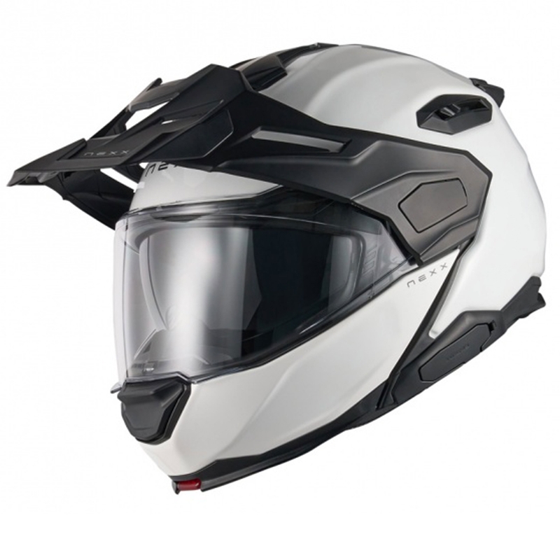 Klapphelm für Motorrad Nexx X.Lifecountry Plain weiß