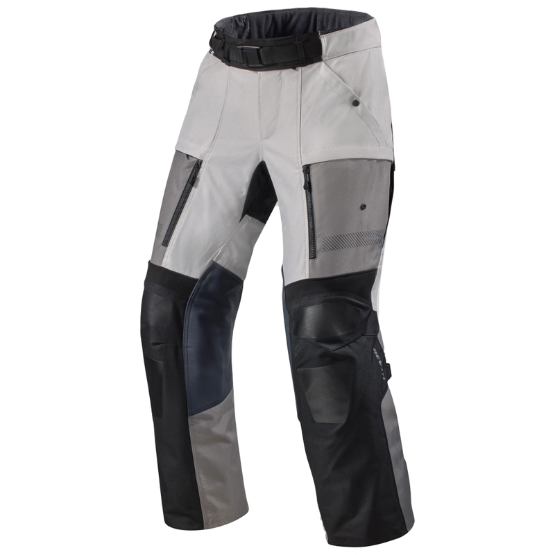 Revit Sand 5 H2O erweiterte Motorradhose silber-schwarz