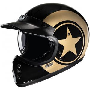 HJC V60 Nyx MC9 Integralhelm Motorrad schwarz-gold