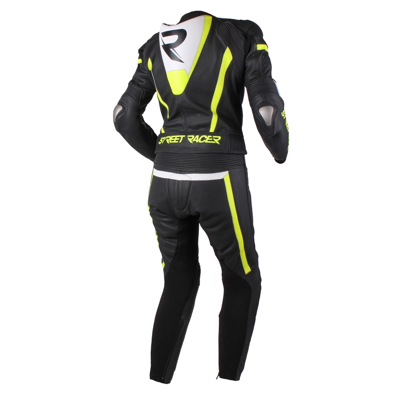Women's Street Racer Dafne schwarz-weiß-fluo gelb jumpsuit sale Ausverkauf