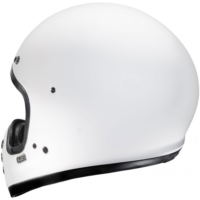 HJC V60 Solid Integralhelm Motorrad weiß