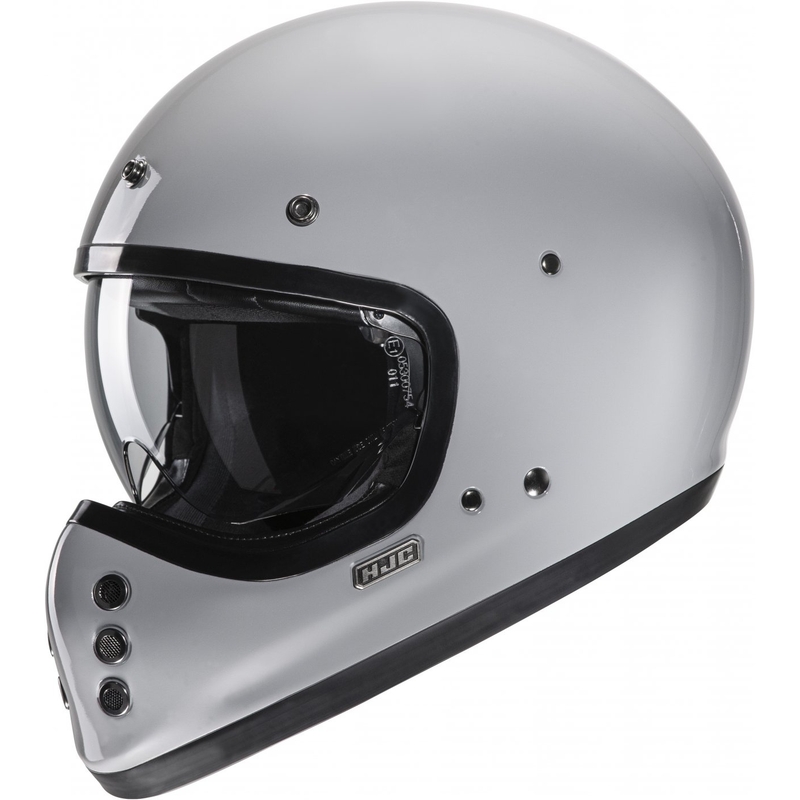 HJC V60 Solid Integralhelm Motorrad grau