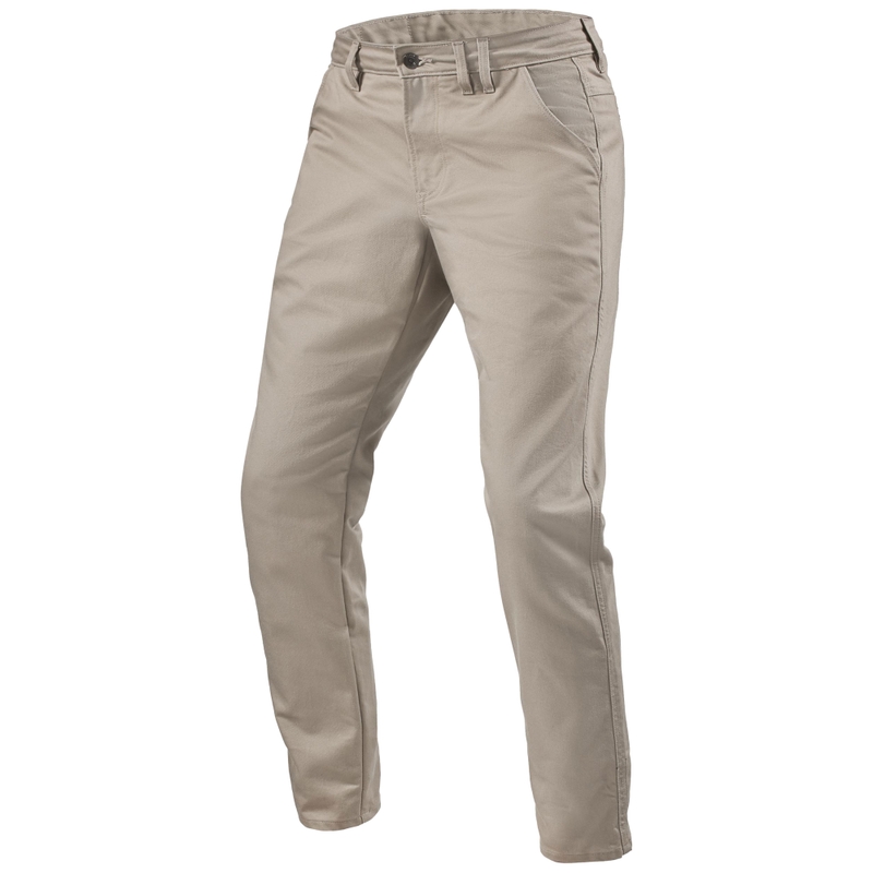 Revit Chino Dean 2 short Tapered Motorradhose Sand