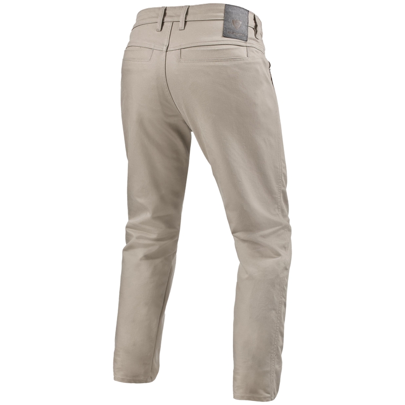 Revit Chino Dean 2 short Tapered Motorradhose Sand