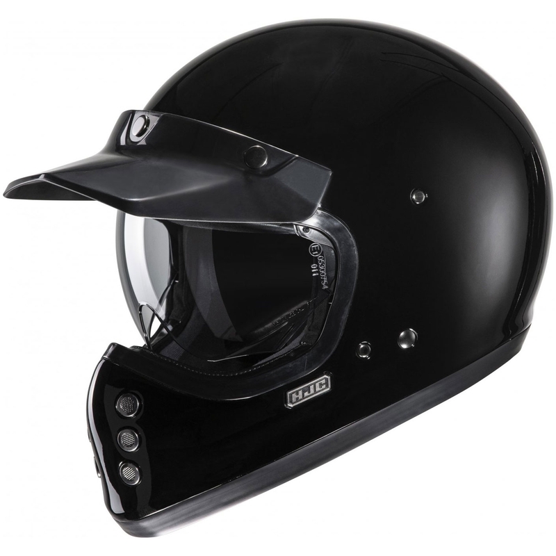 HJC V60 Solid Integralhelm Motorrad schwarz