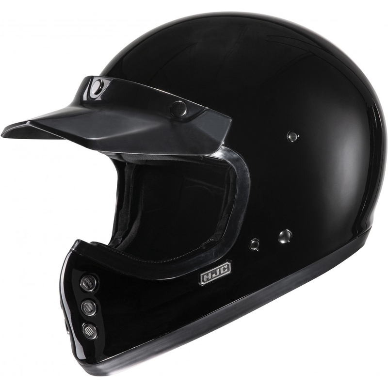 HJC V60 Solid Integralhelm Motorrad schwarz