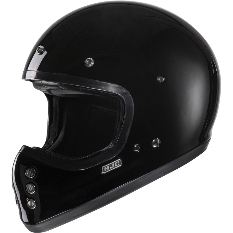 HJC V60 Solid Integralhelm Motorrad schwarz