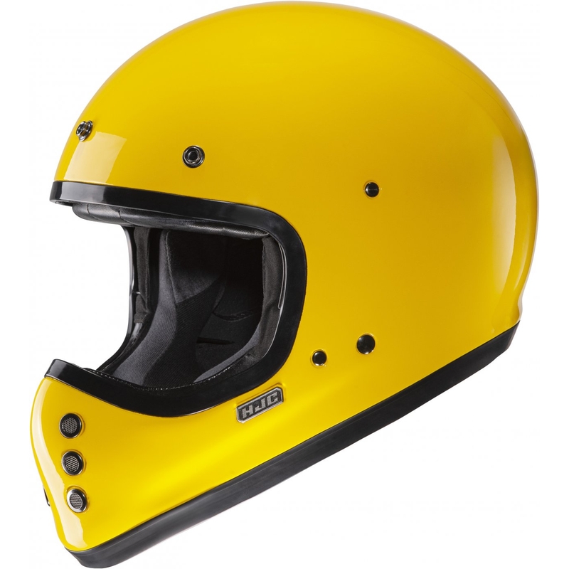 Integralhelm für Motorradfahrer HJC V60 Solid tiefgelb
