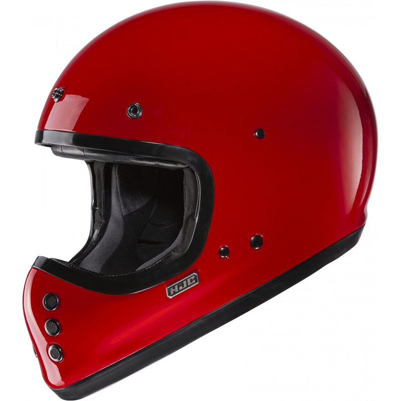 Integralhelm Motorrad HJC V60 Solid tiefrot