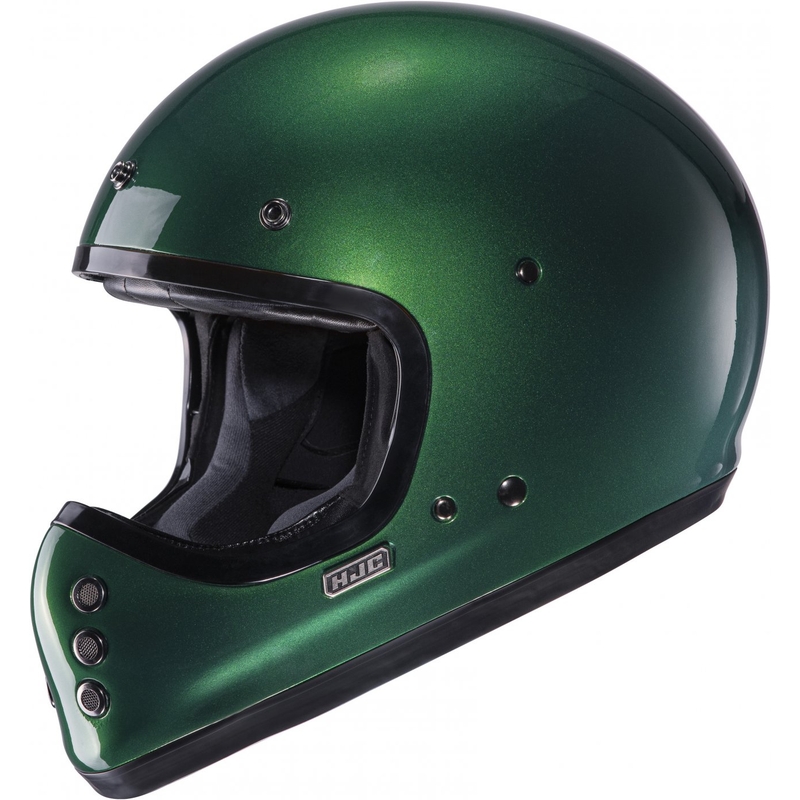 Integralhelm für Motorradfahrer HJC V60 Solid tiefgrün