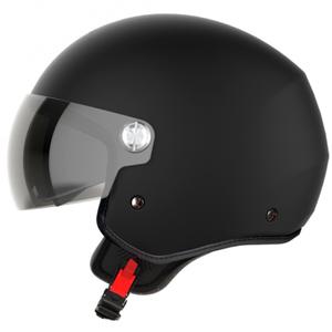 NEXX Y.10 Stiletto Motorradhelm mit offenem Gesicht, Mattschwarz