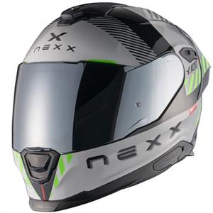 NEXX Y.100R Fade Motorrad Integralhelm grau-schwarz