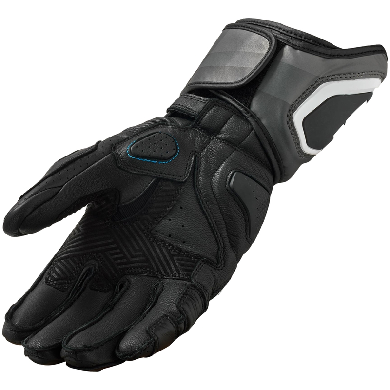 Revit Quantum 3 Motorradhandschuhe schwarz-weiß
