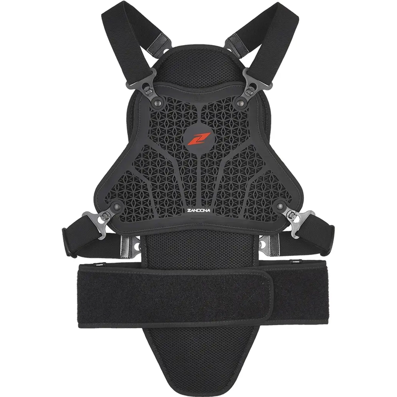 Kinder Wirbelsäulen- und Brustschutz Zandona Netcube Armour X7 schwarz 121 - 135 cm
