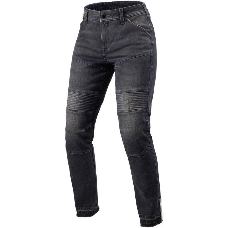 Revit Moto 2 Slim Damen Motorradjeans Dunkelgrau