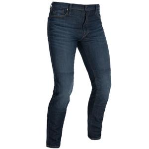Oxford Original Approved AAA Slim Jeans Motorradjeans verwaschenes Blau
