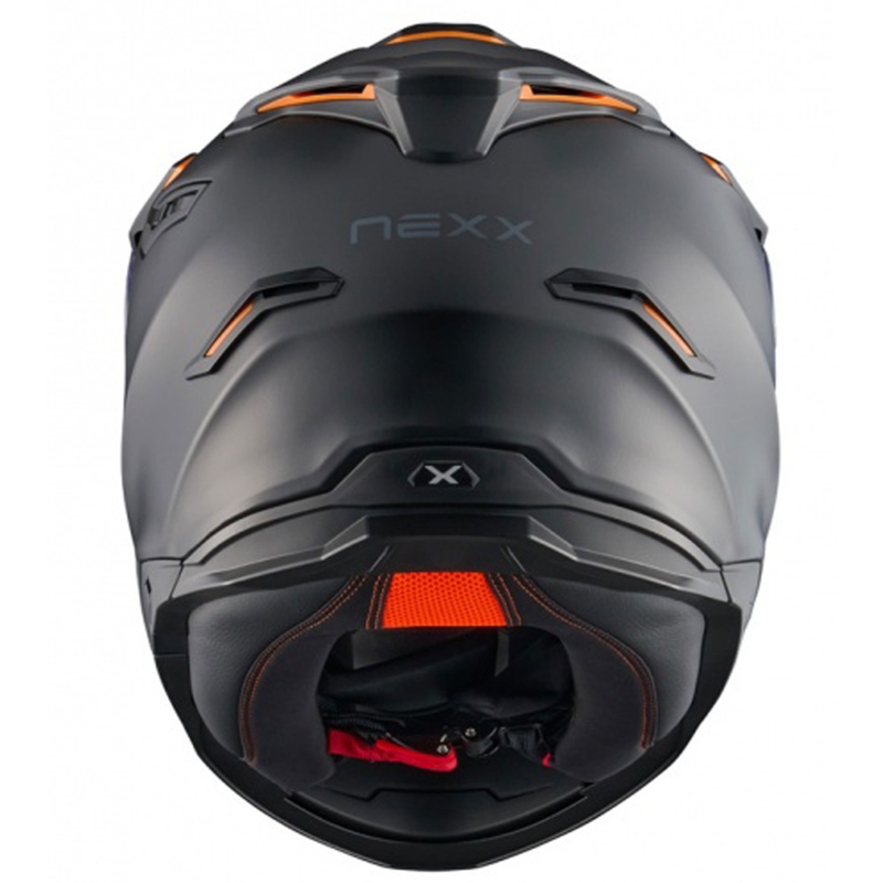 Enduro-Motorradhelm NEXX Y.TRAVL Plain mattschwarz Ausverkauf