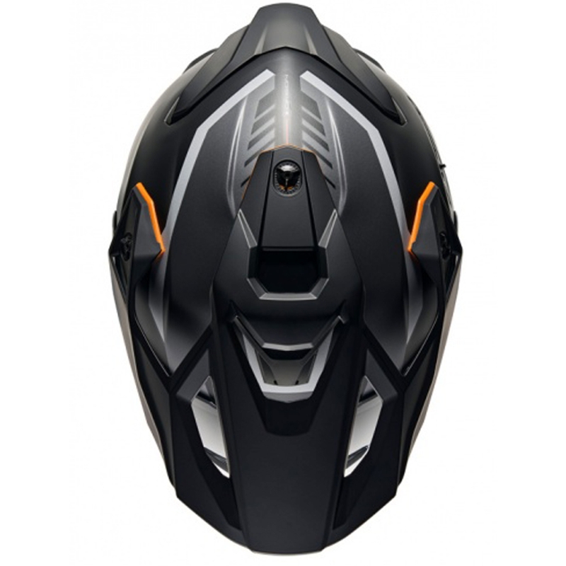 Enduro Motorradhelm NEXX Y.TRAVL Quest matt schwarz-grau