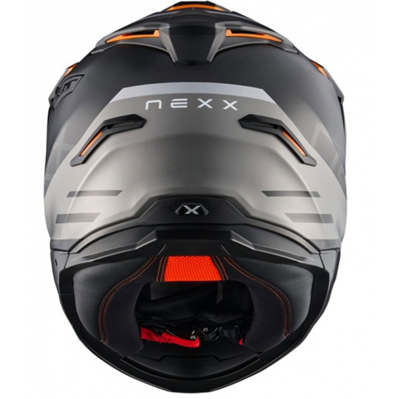 Enduro Motorradhelm NEXX Y.TRAVL Quest matt schwarz-grau