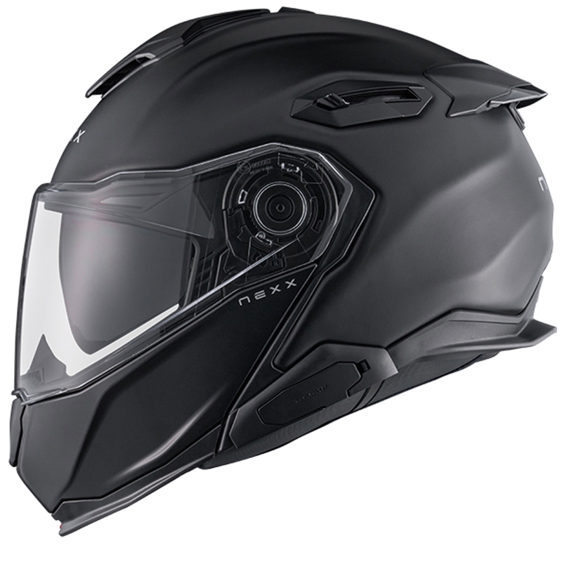 Klapphelm für Motorrad Nexx X.Lifetour Plain mattschwarz Ausverkauf