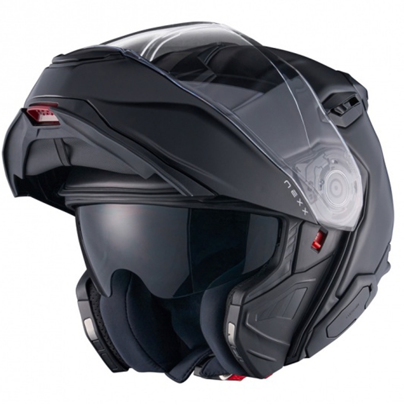 Klapphelm für Motorrad Nexx X.Lifetour Plain mattschwarz Ausverkauf