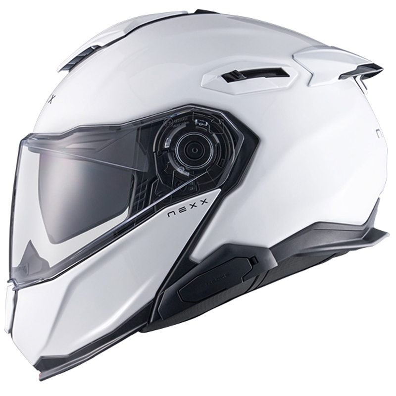 Klapphelm für Motorrad Nexx X.Lifetour Plain matt weiß