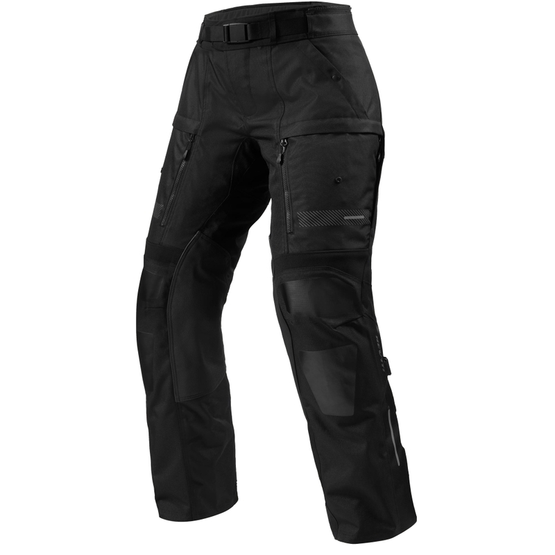 Revit Sand 5 H2O Damen verlängerte Motorradhose schwarz