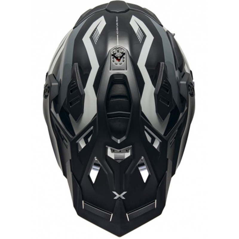 Enduro-Motorradhelm Nexx X.WED3 Gobi weiß-grau Ausverkauf