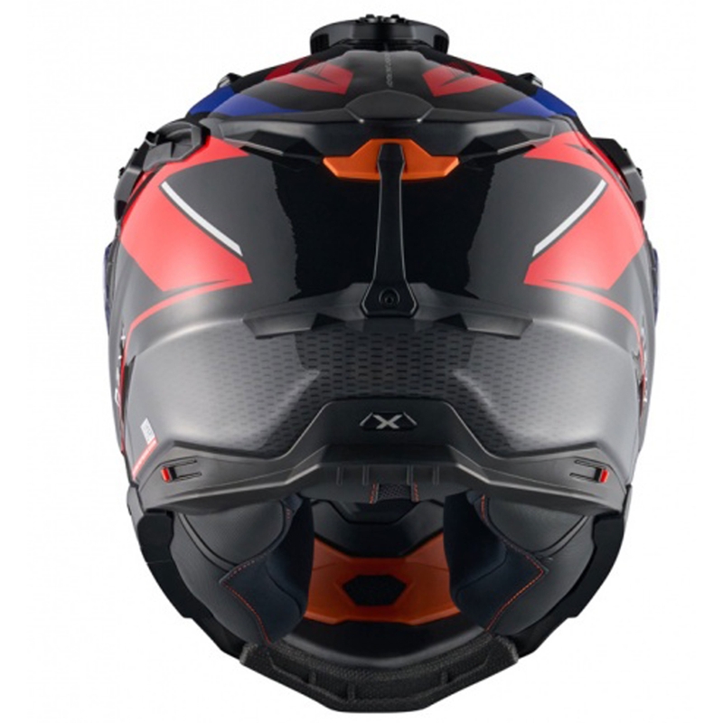 Enduro Motorradhelm Nexx X.WED3 Gobi blau-rot
