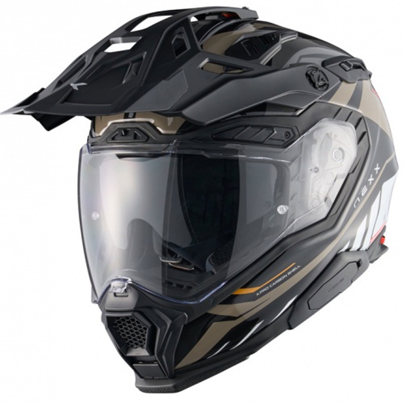 Enduro Motorradhelm Nexx X.WED3 Gobi sand-weiß