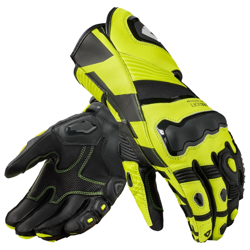 Motorradhandschuhe Revit Jerez 4 fluo gelb-schwarz